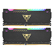 ram patriot pvsr416g440c8k viper steel rgb black 16gb 2x8gb 4400mhz dual kit photo