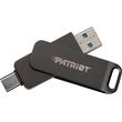 PATRIOT RAGE R550 32GB USB 3.2 FLASH DRIVE DUAL INTERFACE TYPE-A & TYPE-C PE32GR550DSAD