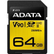 adata asdx64guii3cl10 c premier one sdxc 64gb uhs ii u3 class 10 color box photo