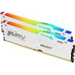 RAM KINGSTON FURY BEAST WHITE RGB 32GB (2X16GB) DDR5 6000MT/S CL36 AMD E DUAL KIT KF560C36BWE2AK2-3