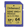 intenso 3421490 64gb sdxc premium u1 class 10 photo