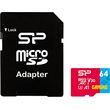 silicon power superior 64gb gaming micro sdxc u3 v30 a1 adapter sp064gbstxdv3v1nsp photo