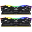 RAM TEAMGROUP T-FORCE DELTA RGB 32GB (2X16GB) DDR5 6400MHZ CL32 INTEL/AMD FF3D532G6400HC32ADC01