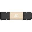 silicon power ds72 250gb nvme portable ssd usb 32 gen 2 type a type c gold sp250gbuc3s72vpg photo