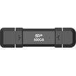 silicon power ds72 500gb nvme portable ssd usb 32 gen 2 type a type c black sp500gbuc3s72vpk photo