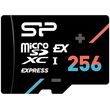 silicon power hypera 256gb micro sdxc express class10 uhs i u3 v30 a1 sp256gbstei31v10 photo