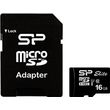 silicon power elite 16gb micro sdhc c10 uhs i u1 full hd sd adapter sp10kmapbkcp101c photo