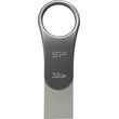 silicon power mobile c80 otg 32gb usb 32 gen1 type a type c flash drive titanium sp032gbuc3c80v1s photo