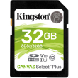 kingston sds2 32gb 32gb sdhc canvas select plus 100r class 10 uhs i u1 v10 photo
