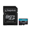 KINGSTON SDCG3/64GB CANVAS GO PLUS 64GB MICRO SDXC CLASS 10 UHS-I U3 V30 A2 + SD ADAPTER