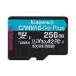 KINGSTON SDCG3/256GBSP CANVAS GO PLUS 256GB MICRO SDXC CLASS 10 UHS-I U3 V30 A2