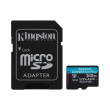KINGSTON SDCG3/512GB CANVAS GO PLUS 512GB MICRO SDXC CLASS 10 UHS-I U3 V30 A2 + SD ADAPTER