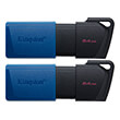 KINGSTON DTXM/64GB-2P DATATRAVELER EXODIA M 64GB USB 3.2 FLASH DRIVE 2 PACK
