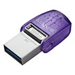kingston dtduo3cg3 128gb datatraveler microduo 3c gen 3 128gb usb 32 type c type a flash drive photo