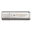 KINGSTON IKLP50/64GB IRONKEY LOCKER+ 50 64GB USB 3.2 ENCRYPTED FLASH DRIVE