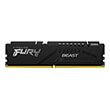 RAM KINGSTON FURY BEAST BLACK 16GB DDR5 6400MT/S CL32 INTEL XMP KF564C32BB-16