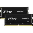 RAM KINGSTON FURY IMPACT 32GB (2X16GB) SO-DIMM DDR5 6000MT/S CL38 DUAL KIT KF560S38IBK2-32
