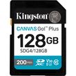 kingston sdg4 128gb canvas go plus gen4 128gb sdxc u30 v30 a2 photo
