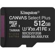 KINGSTON SDCS3/512GBSP CANVAS SELECT PLUS GEN3 512GB MICRO SDXC 150MB/S A1
