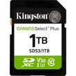 KINGSTON SDS3/1TB CANVAS SELECT PLUS GEN3 1TB SDXC 150MB/S C10 UHS-I U3 V30