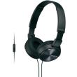 sony mdr zx310apb headphones black photo