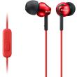 sony mdr ex110ap in ear headphones red photo sony mdr ex110ap in ear headphones red photo