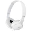 sony mdr zx110w stereo headphones white photo