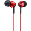 sony mdr ex110lp in ear headphones red photo sony mdr ex110lp in ear headphones red photo