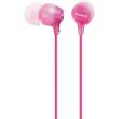 sony mdr ex15lp in ear earphones pink photo