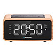 blaupunkt cr65bt bluetooth radio alarm clock light wood photo