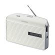 grundig music 60 portable radio white silver photo