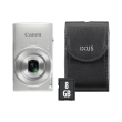 canon ixus 190 silver essential kit photo canon ixus 190 silver essential kit photo