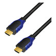 logilink ch0067 hdmi cable high speed with ethernet 4k 60hz 15m black blue photo