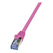 logilink cq3039s cat6a s ftp patch cable primeline 1m pink photo