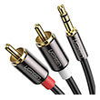 cable audio 35mm m 2xrca m 3m ugreen av116 10590 photo cable audio 35mm m 2xrca m 3m ugreen av116 10590 photo
