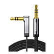 cable audio 35mm m m angled flat 1m ugreen av119 10597 photo