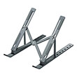 SAVIO PB-01 GRAY, ALUMINUM OFFICE STAND FOR NOTEBOOK,AND TABLET STAND
