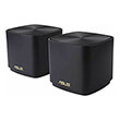 asus zenwifi ax mini xd4 wi fi 6 router system 2 pack black photo