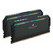 RAM CORSAIR CMT64GX5M2B5200C40 DOMINATOR PLATINUM RGB BLACK 64GB (2X32GB) DDR5 5200MHZ INTEL XMP