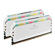 RAM CORSAIR CMT64GX5M2B5200C40W DOMINATOR PLATINUM RGB WHITE 64GB (2X32GB) DDR5 5200MHZ INTEL XMP