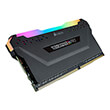 ram corsair cmw8gx4m1z3600c18 vengeance rgb pro black 8gb ddr4 3600mhz for amd photo