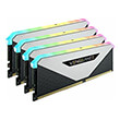 RAM CORSAIR CMN32GX4M4Z3200C16W VENGEANCE RGB RT WHITE 32GB (4X8GB) DDR4 3200MHZ QUAD KIT