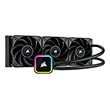 corsair cw 9060060 ww icue h150i rgb elite liquid cpu cooler 360mm photo