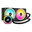 corsair cw 9061002 ww icue link h115i rgb aio liquid cpu cooler 280mm photo