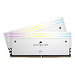 ram corsair cmp32gx5m2x6600c32w dominator titanium rgb white 32gb 2x16gb ddr5 6600 cl32 intel xmp photo