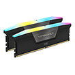 RAM CORSAIR CMH32GX5M2E6000C36 VENGEANCE RGB BLACK 32GB (2X16GB) DDR5 6000MT/S CL36 INTEL XMP DUAL