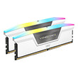 RAM CORSAIR CMH32GX5M2B5600C40W VENGEANCE RGB WHITE 32GB (2X16GB) DDR5 5600MT/S CL40 INTEL XMP DUAL