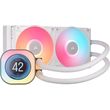 CORSAIR ICUE LINK TITAN 240 RX LCD AIO RGB LIQUID CPU COOLER + CONTROLLER WHITE CW-9061025-WW