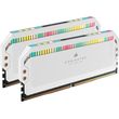 ram corsair dominator platinum white rgb 32gb 2x16gb ddr5 6200mhz cl36 intel cmt32gx5m2x6200c36w photo