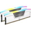 ram corsair vengeance rgb white 32gb 2x16gb ddr5 photo